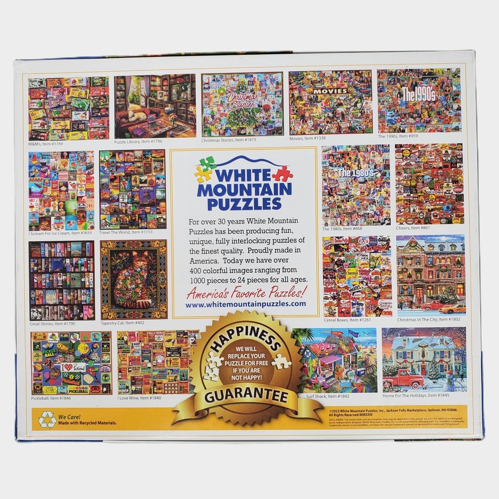 White Mountain Puzzles Adventures at the Lake 1000 Piece Jigsaw Puzzle 1746 USA - Picture 8 of 8